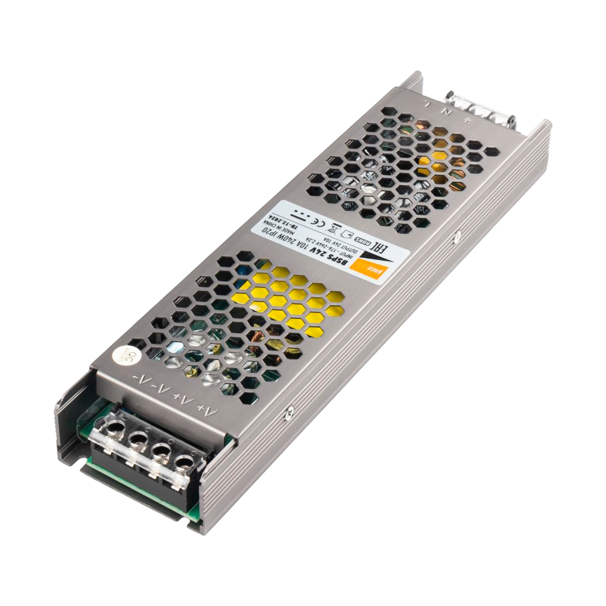 Блок питания IP20 для светодиодной ленты 24V