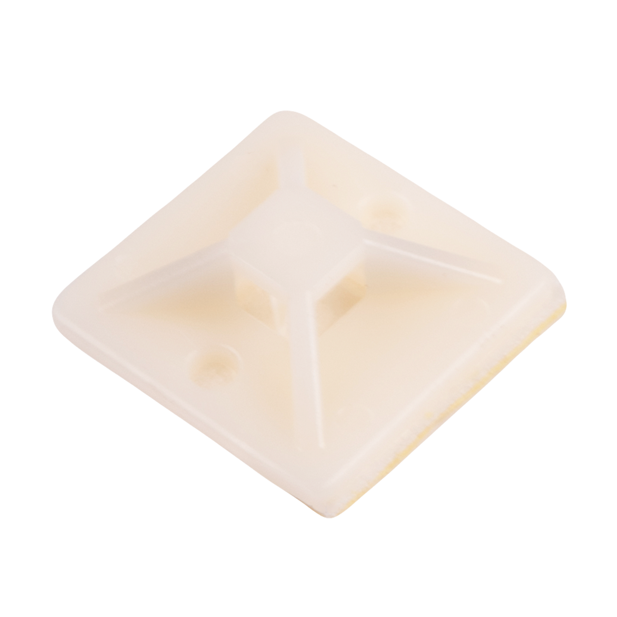 Площадка под кабельную стяжку PCP-SG 20x20-100WH PA6.6 Jazzway (100 шт/уп)