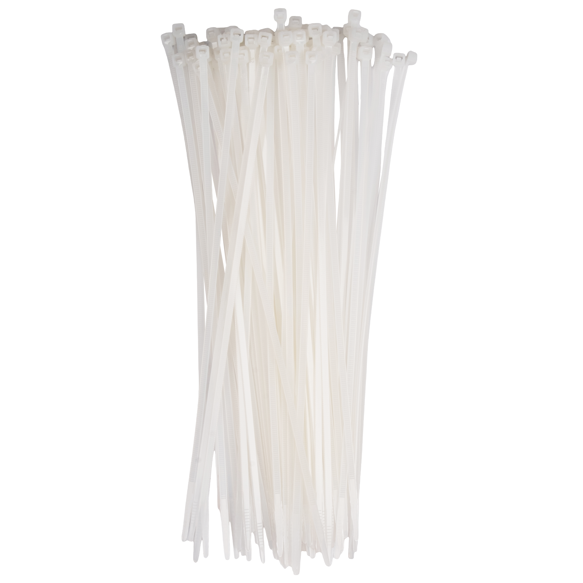 Кабельная стяжка PCT 3,6x250-100WH PA6.6 Jazzway (100 шт/уп)