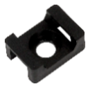 Площадка под кабельную стяжку PCP-S 22x16-100BL PA6.6 Jazzway (100 шт/уп)