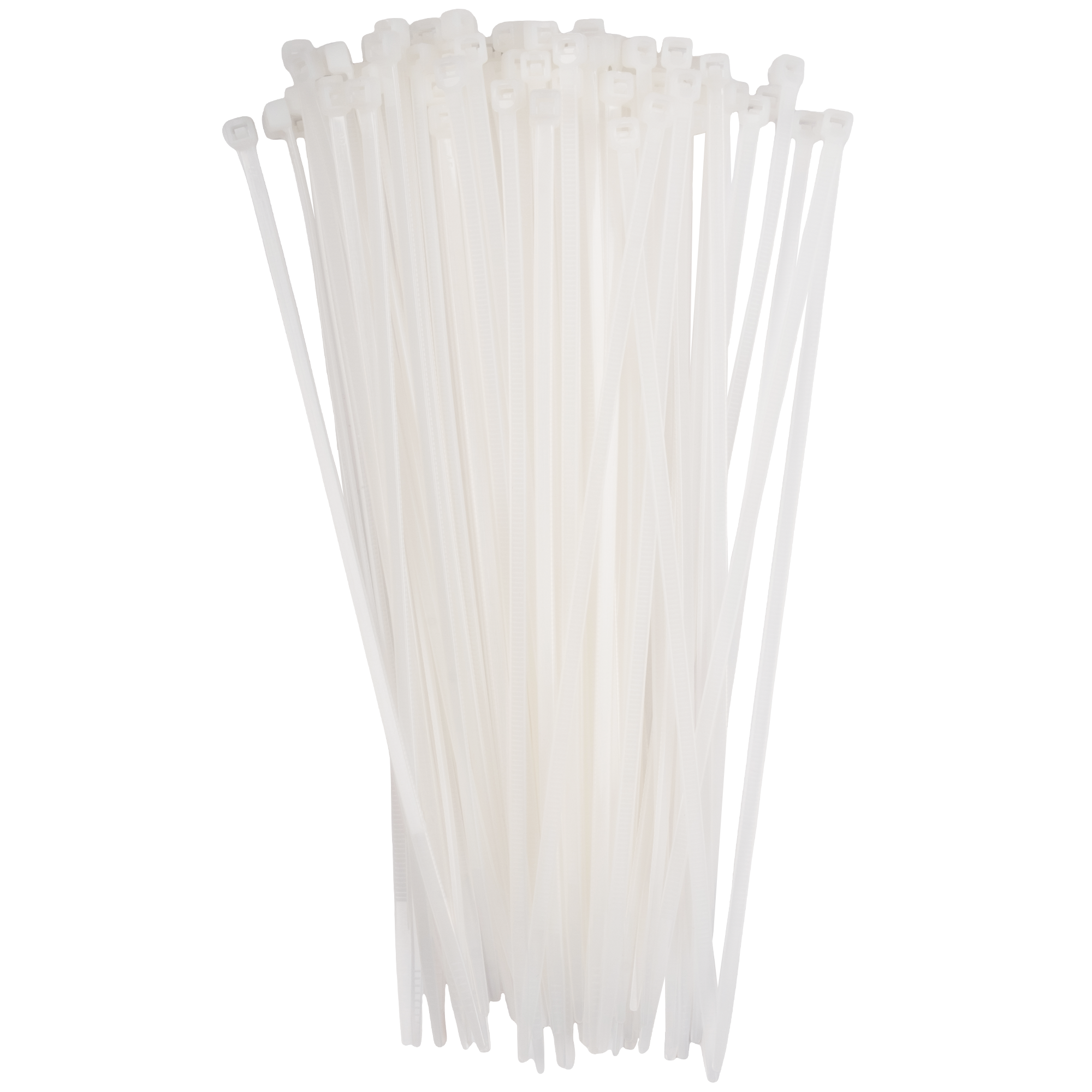 Кабельная стяжка PCT 3,6x200-100WH PA6.6 Jazzway (100 шт/уп)