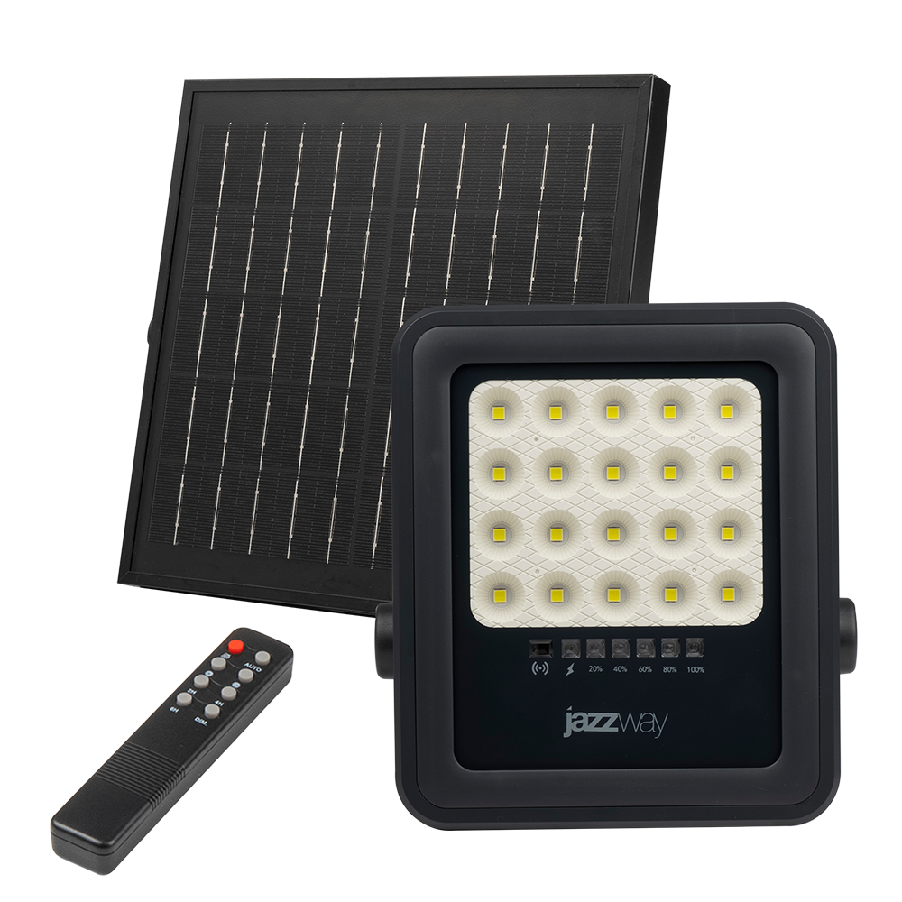 Прожектор с солнечной панелью PFL SOLAR 02 50 6500K GR IP65