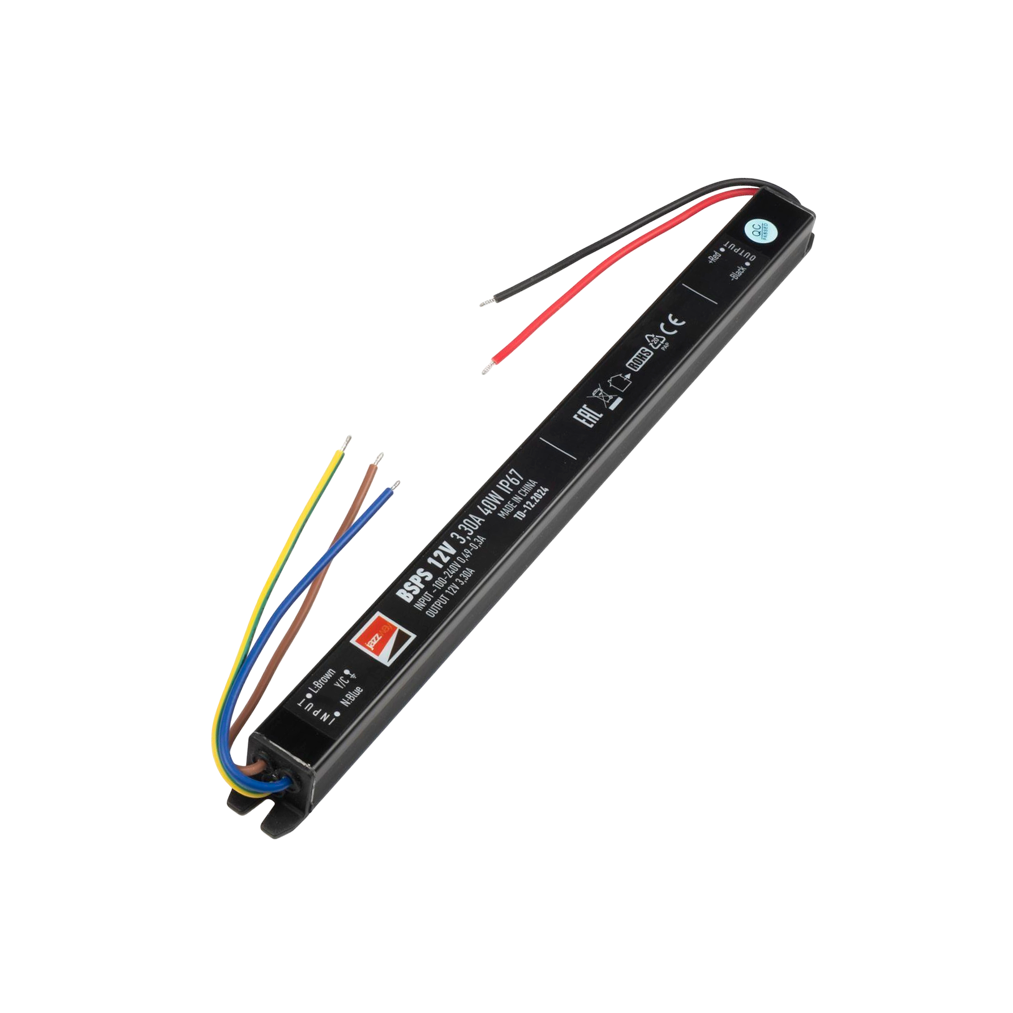 Блок питания IP67 для светодиодной ленты 12V