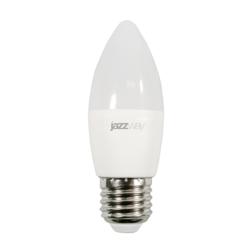 Лампа светодиодная PLED- SP C37 7w E27 5000K 230/50 Jazzway