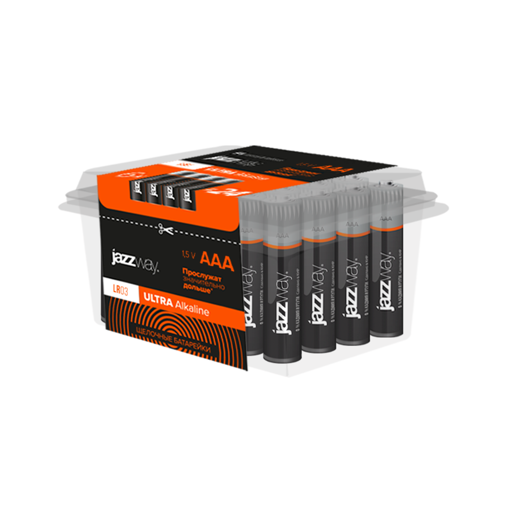 Батарейки, ULTRA ALKALINE (Щелочные) LR03UP-24B