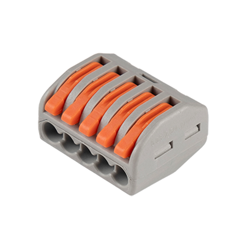 Клемма монтажная СМК PTC-5P 222-415 450V 32A 0,08-2,5(4.0)mm2 /50шт./ Jazzway