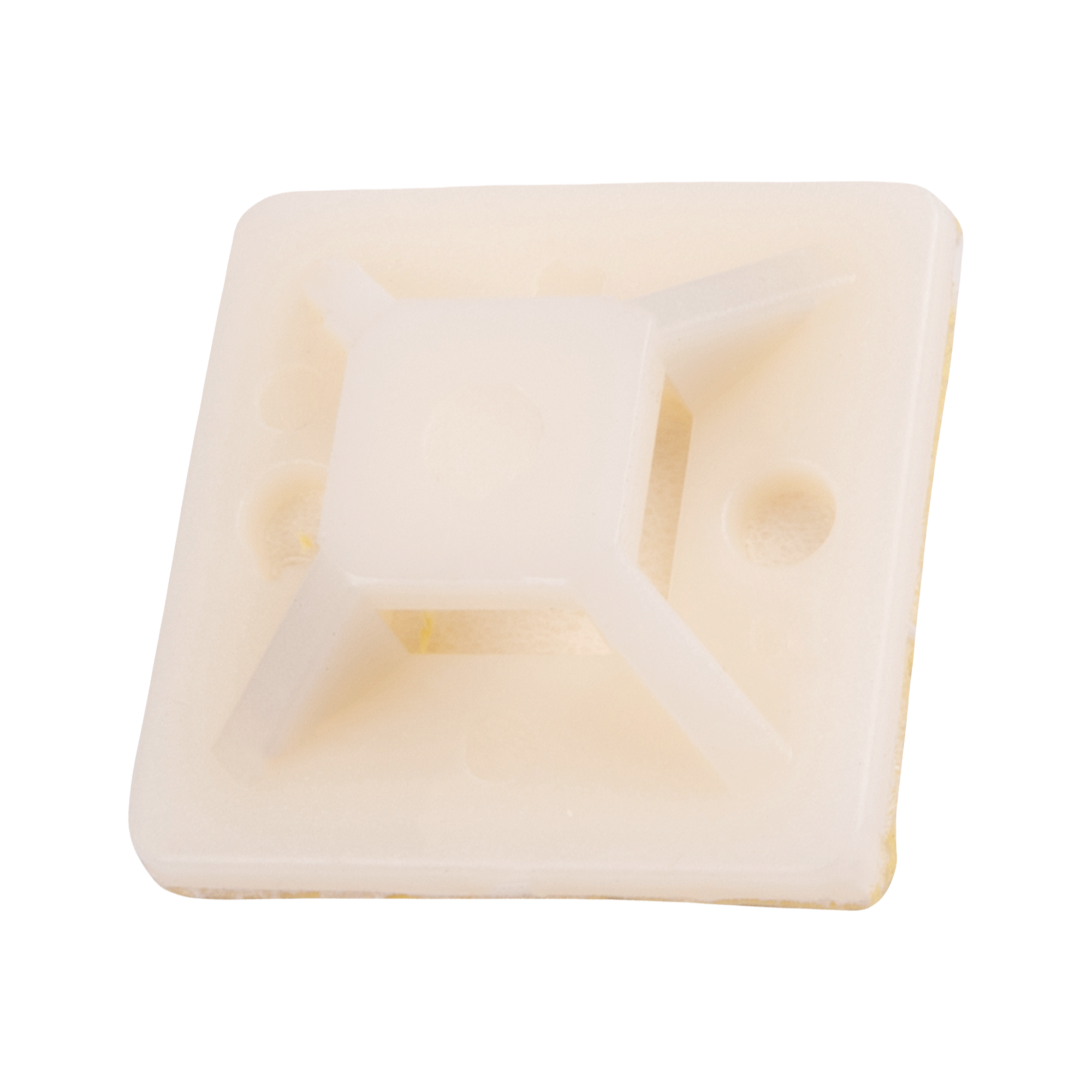 Площадка под кабельную стяжку PCP-SG 25x25-100WH PA6.6 Jazzway (100 шт/уп)