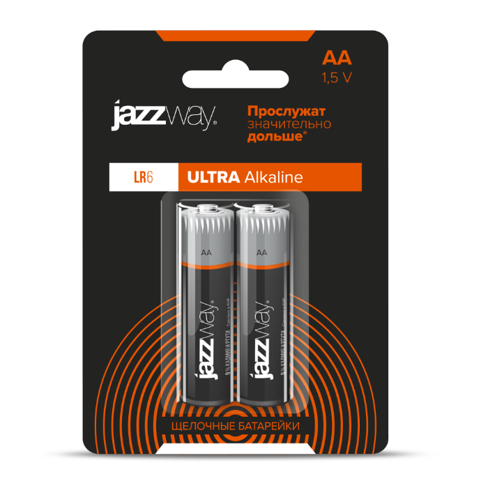 Батарейки, ULTRA ALKALINE (Щелочные) LR6UP-2B