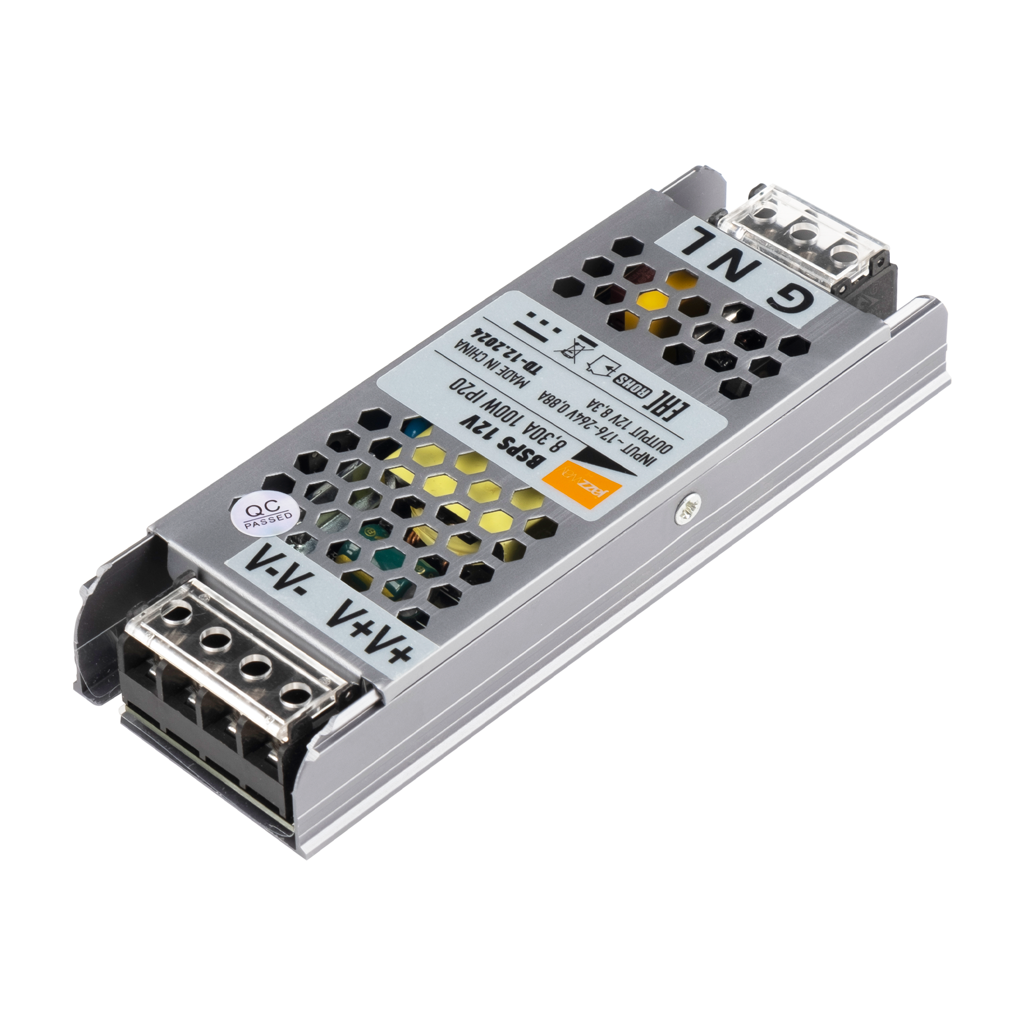 Блок питания IP20 для светодиодной ленты 12V