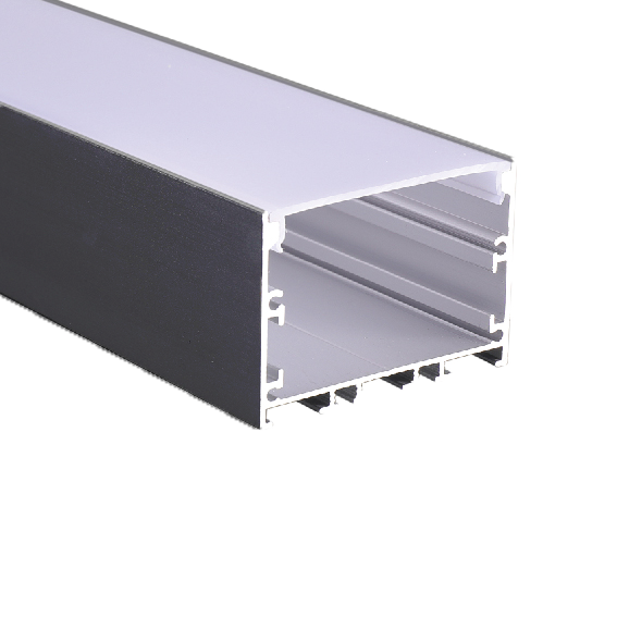 Комплект из анодированного накладного профиля PAL 5035-BLACK