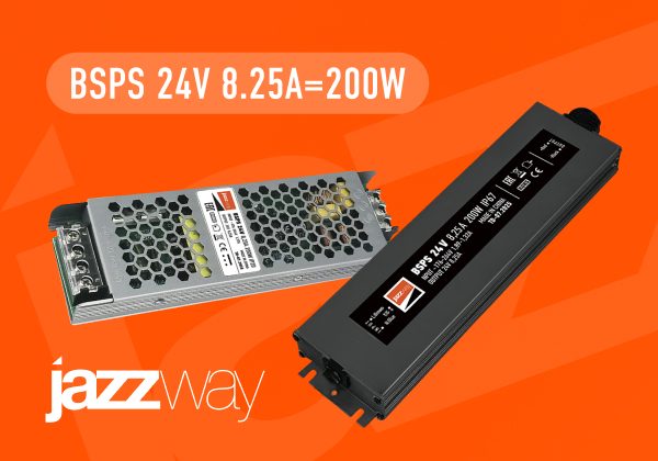 Новинка! Блоки питания BSPS для светодиодной ленты 24V