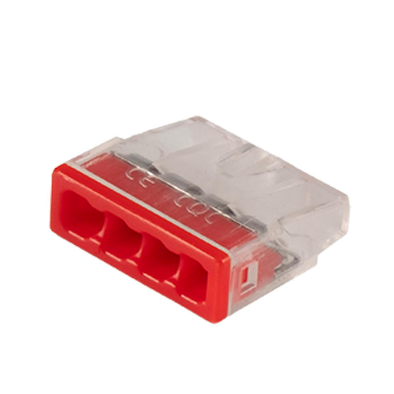 Клемма монтажная СМК PTC-4P 2273-204 450V 32A 0,5-2,5 mm2 / 50 шт./ Jazzway