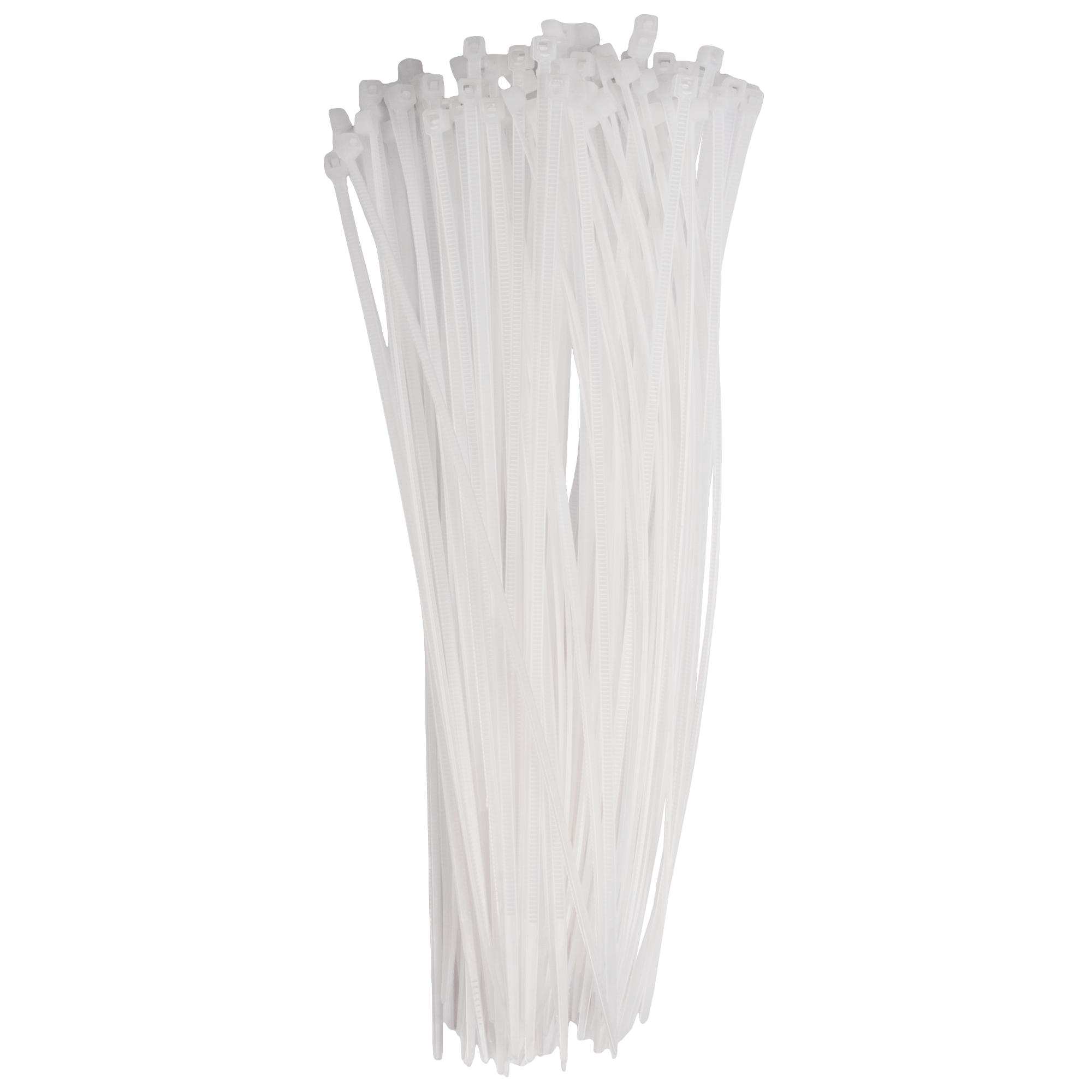 Кабельная стяжка PCT 2,5x200-100WH PA6.6 Jazzway (100 шт/уп)