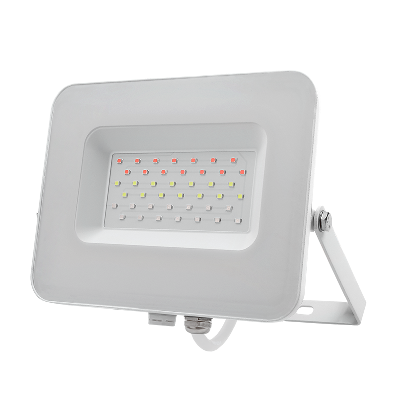 Прожектор светодиодный PFL RGB 30w WH