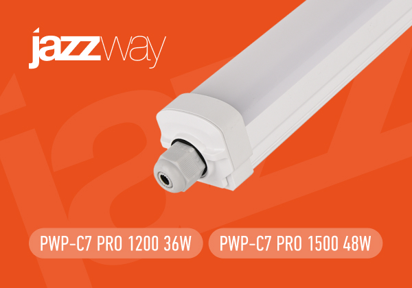 Пылевлагозащищённые светильники PWP‑C7 PRO: интеллектуальное освещение с регулировкой цвета