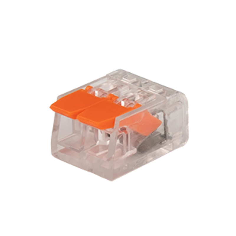 Клемма монтажная СМК PTC-2P 221-412 450V 32A 0,14-4.0mm2 / 50шт./ Jazzway