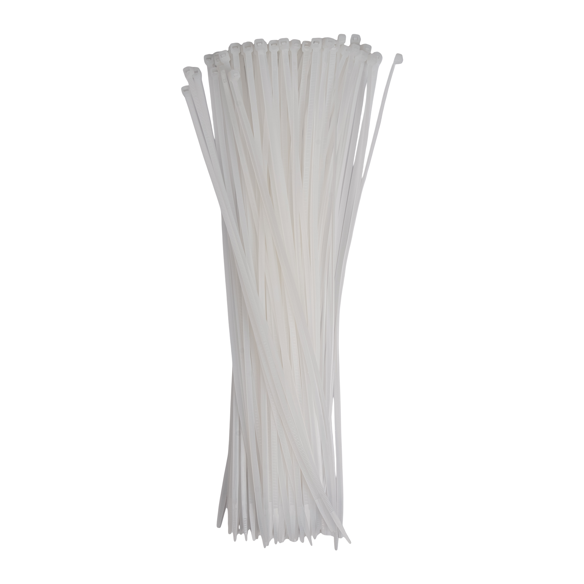 Кабельная стяжка PCT 4,8x400-100WH PA6.6 Jazzway (100 шт/уп)