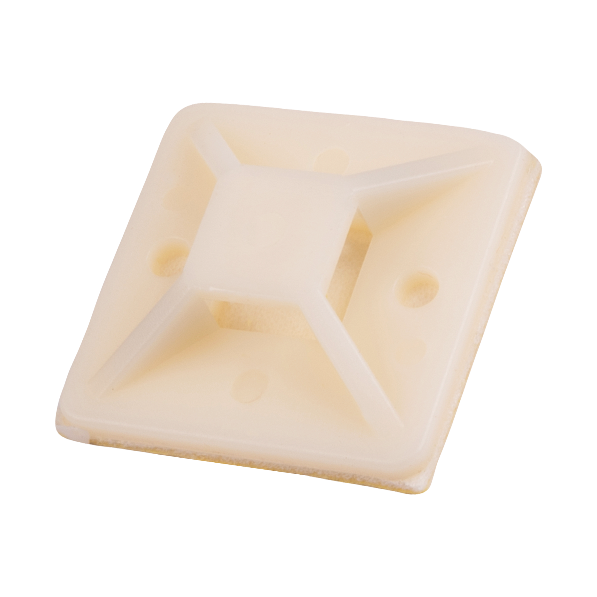 Площадка под кабельную стяжку PCP-SG 30x30-100WH PA6.6 Jazzway (100 шт/уп)