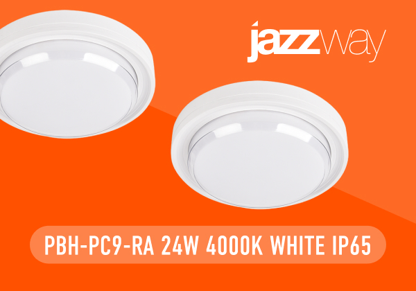 Новинка! Светильник PBH-PC9-RA 24W 4000K WHITE IP65