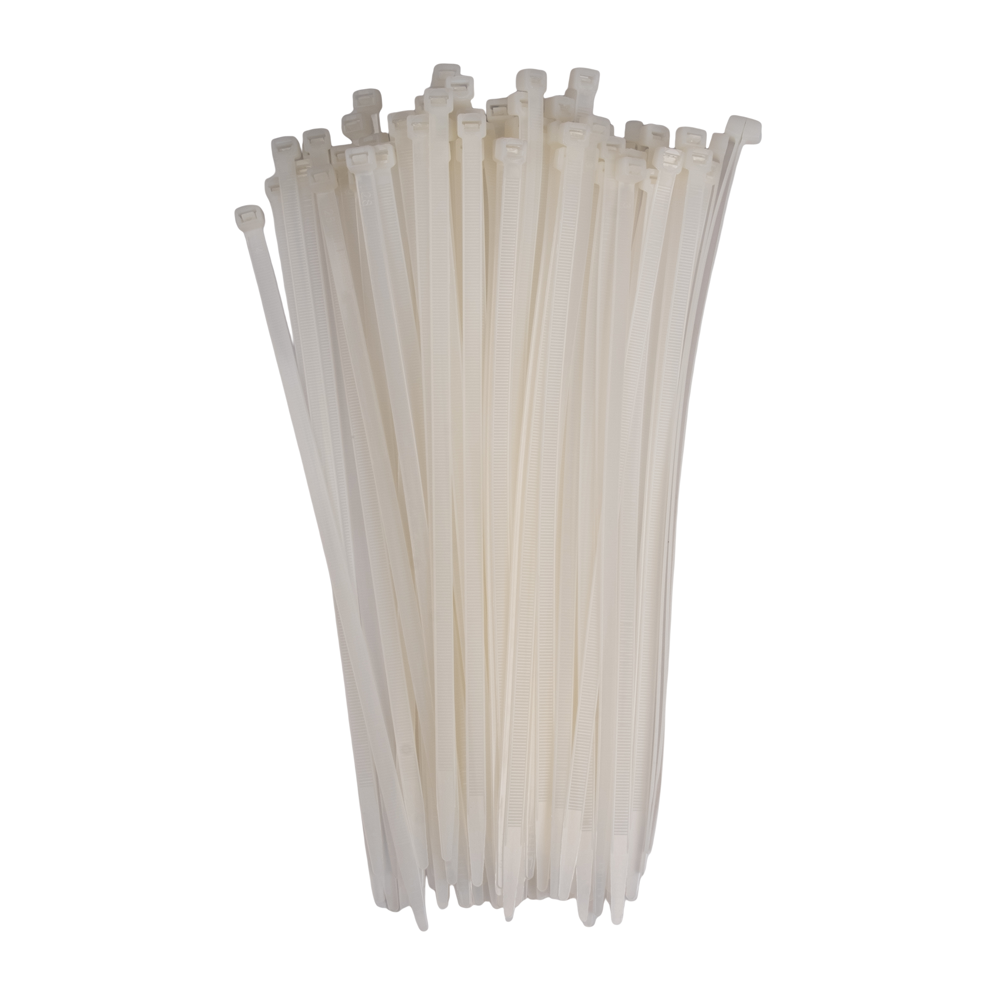 Кабельная стяжка PCT 7,6x300-100WH PA6.6 Jazzway (100 шт/уп)
