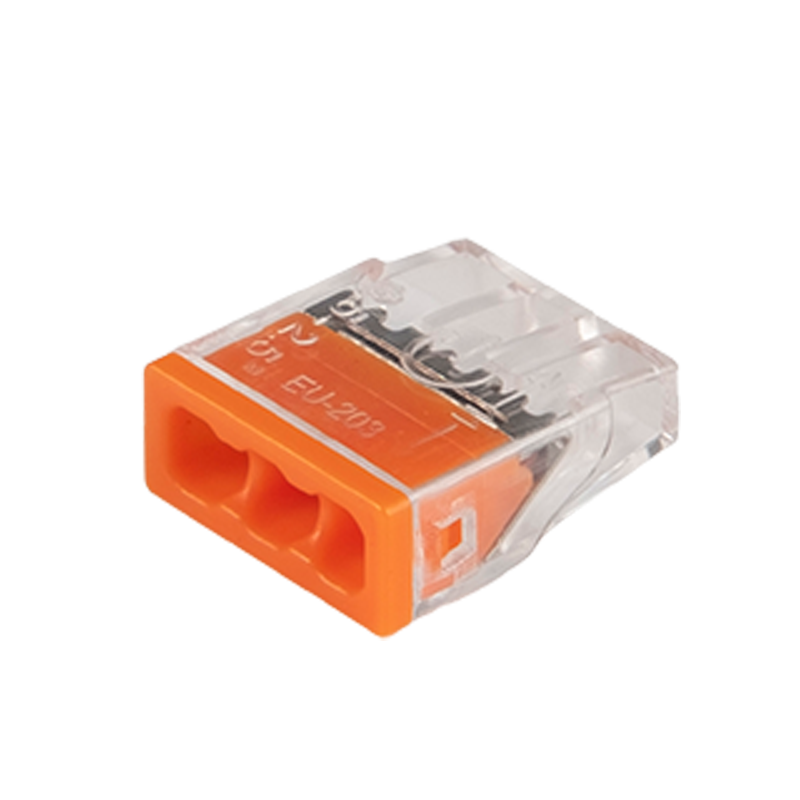 Клемма монтажная СМК PTC-3P 2273-203 450V 32A 0,5-2,5mm2 / 100 шт./ Jazzway