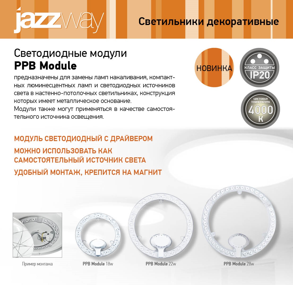 Светодиодные модули PPB Module