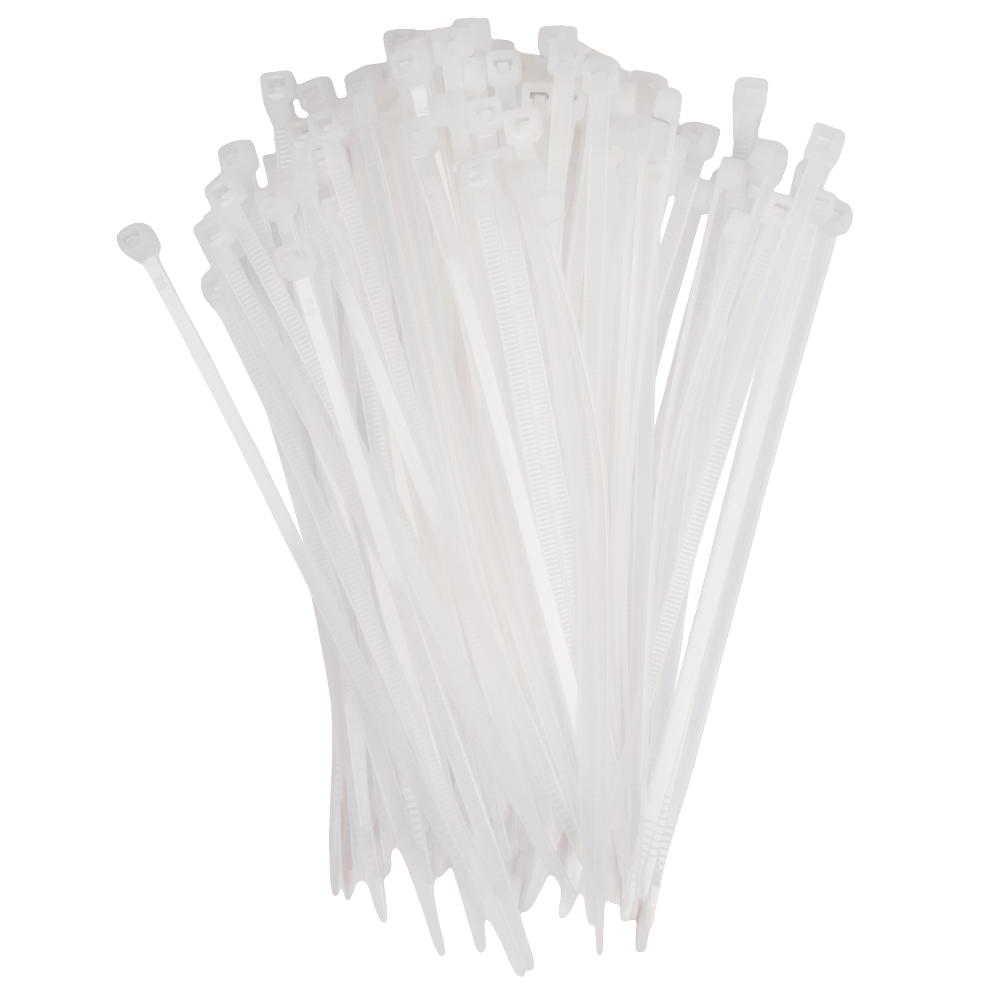 Кабельная стяжка PCT 3,6x150-100WH PA6.6 Jazzway (100 шт/уп)