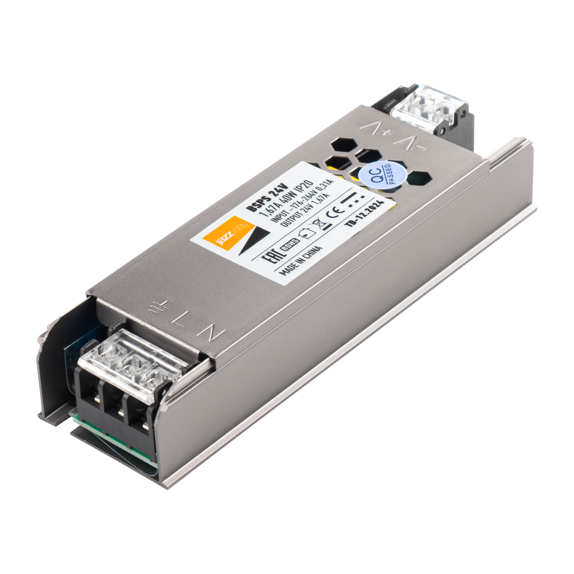 Блок питания IP20 для светодиодной ленты 24V