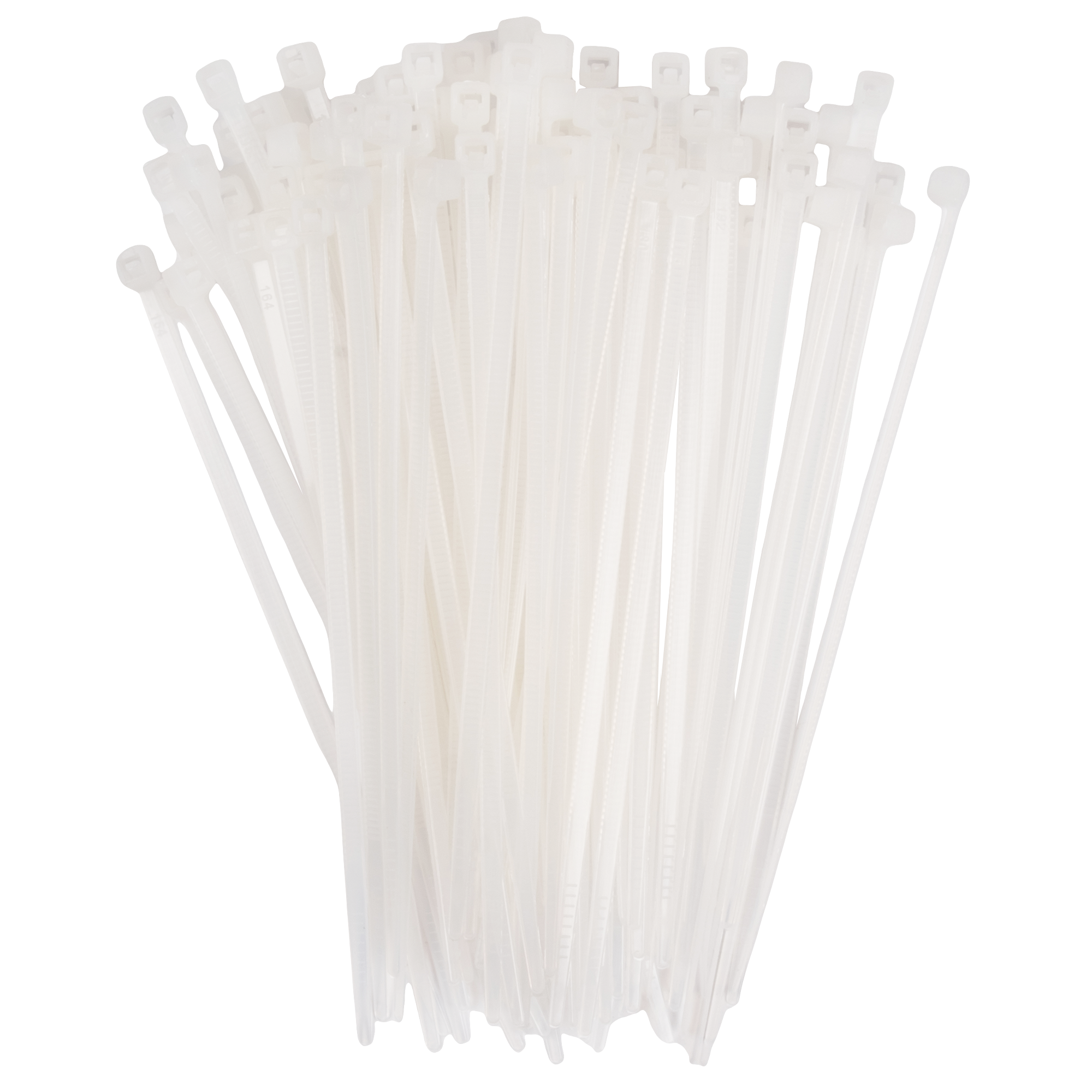 Кабельная стяжка PCT 2,5x100-100WH PA6.6 Jazzway (100 шт/уп)