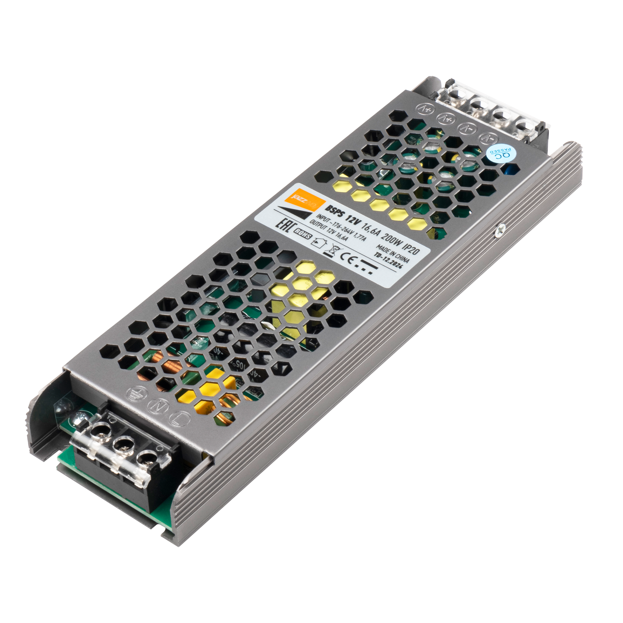 Блок питания IP20 для светодиодной ленты 12V