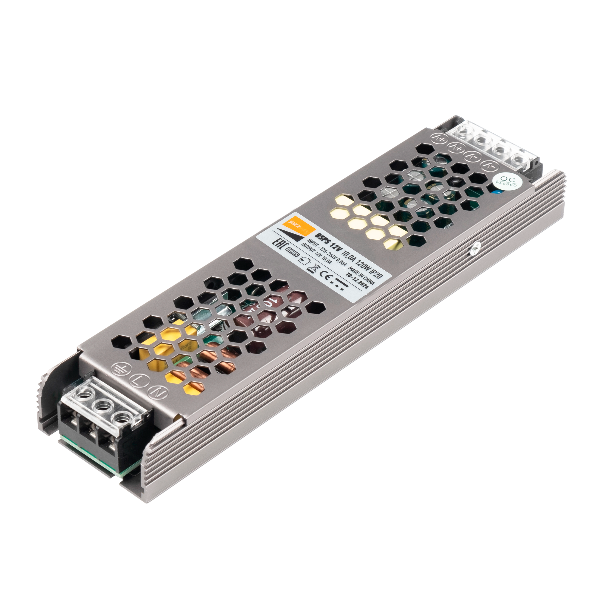 Блок питания IP20 для светодиодной ленты 12V