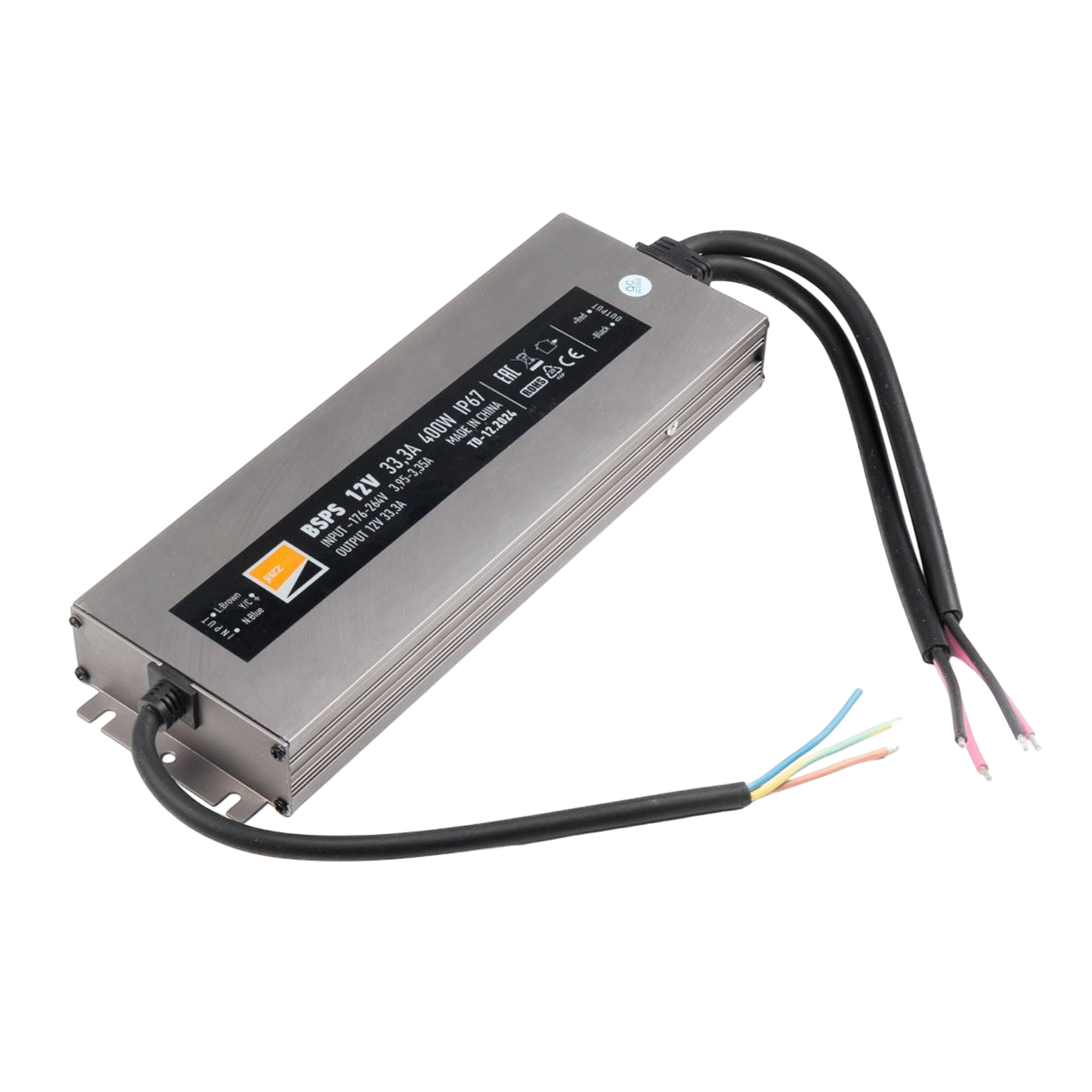 Блок питания IP67 для светодиодной ленты 12V