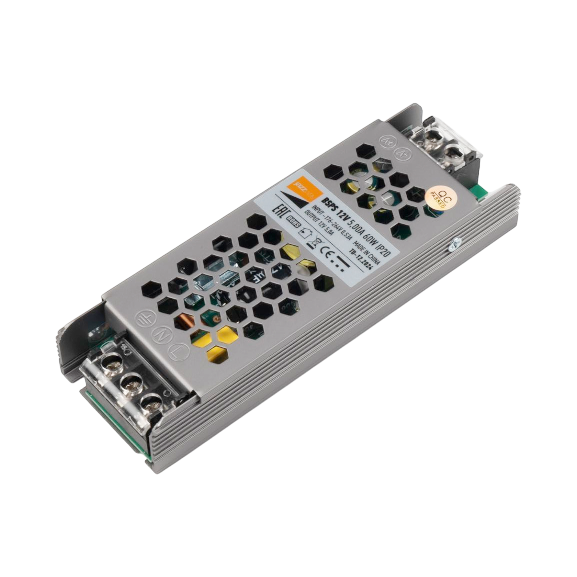Блок питания IP20 для светодиодной ленты 12V