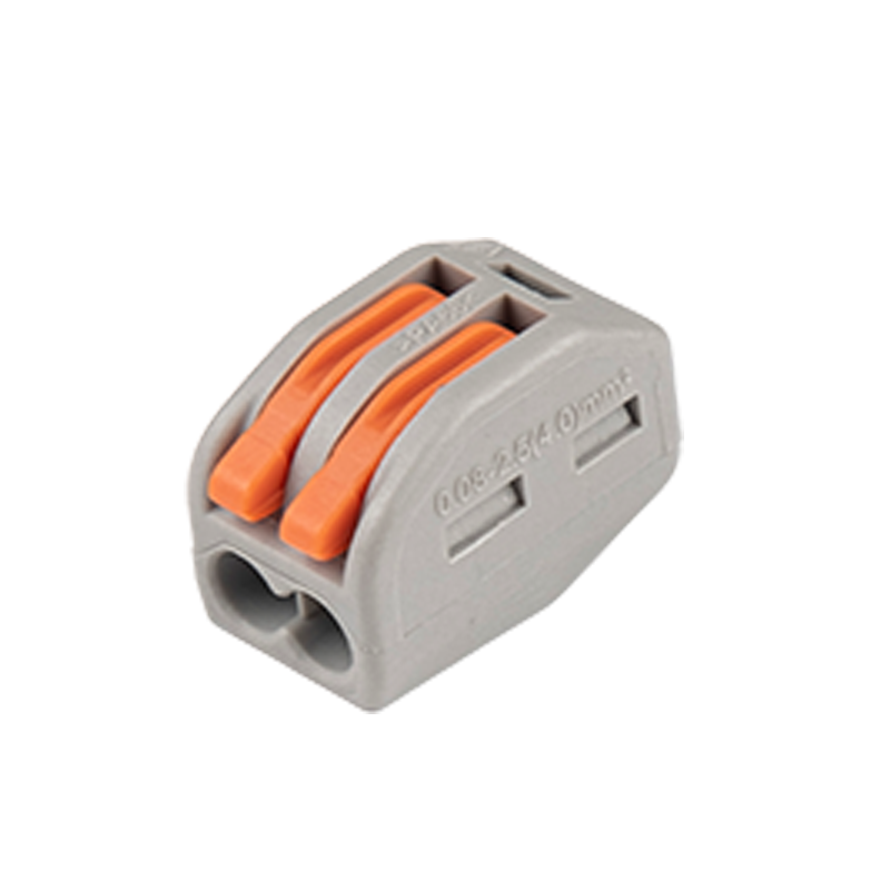 Клемма монтажная СМК PTC-2P 222-412 BL/10 450V 32A 0,08-2,5(4.0)mm2 / 10шт. / Jazzway
