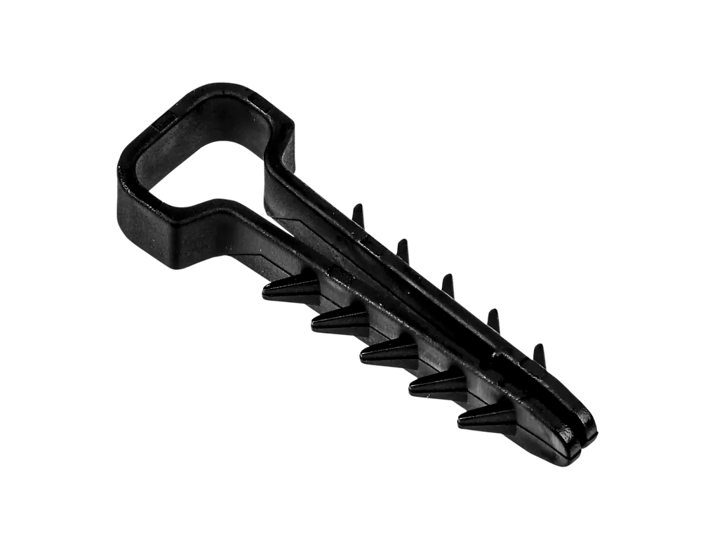 Дюбель-хомут PCD-F 05x10-45-100BL PA6.6 Jazzway (100 шт/уп)
