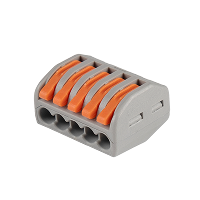 Клемма монтажная СМК PTC-5P 222-415 BL/5 450V 32A 0,08-2,5(4.0)mm2 / 5 шт./ Jazzway