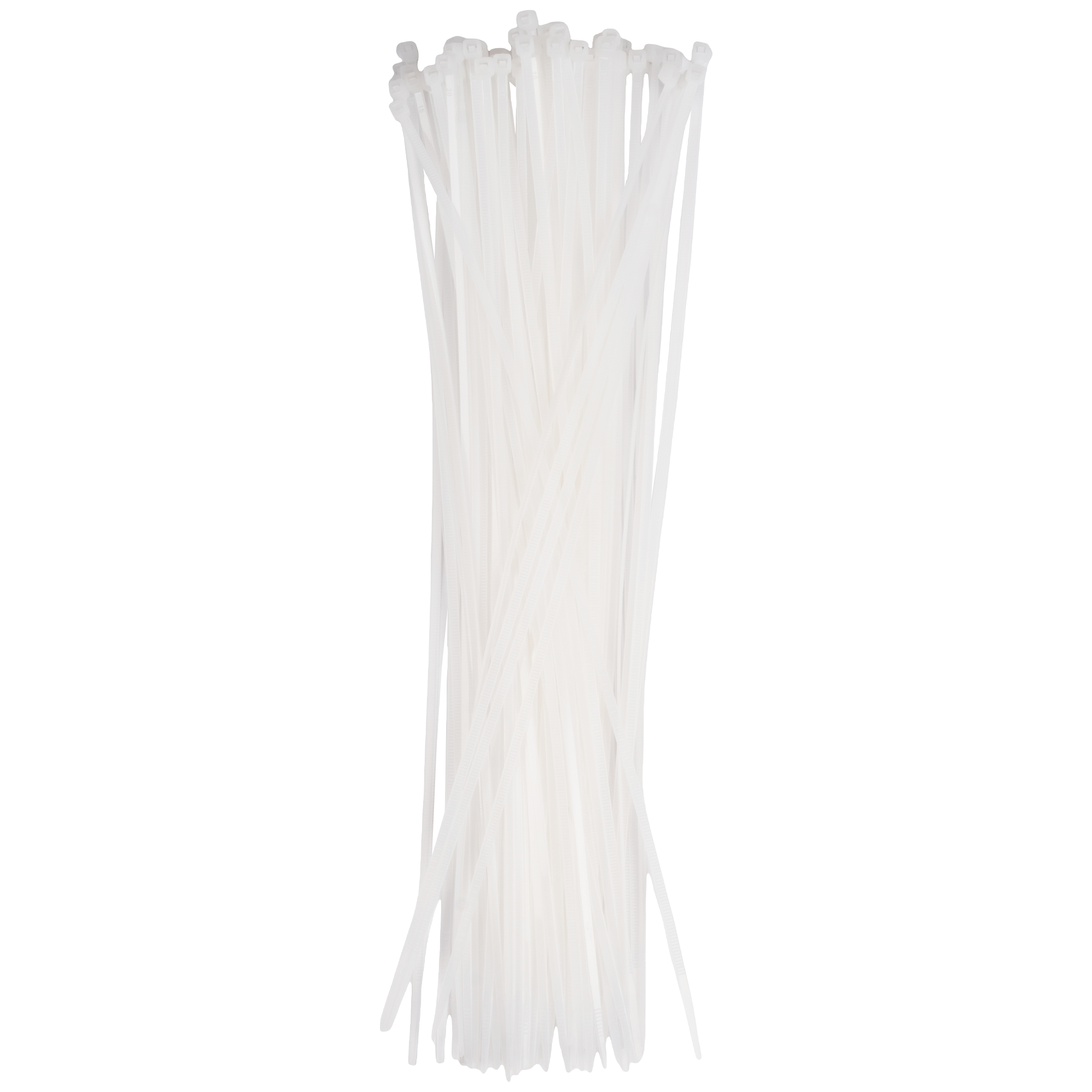 Кабельная стяжка PCT 3,6x350-100WH PA6.6 Jazzway (100 шт/уп)