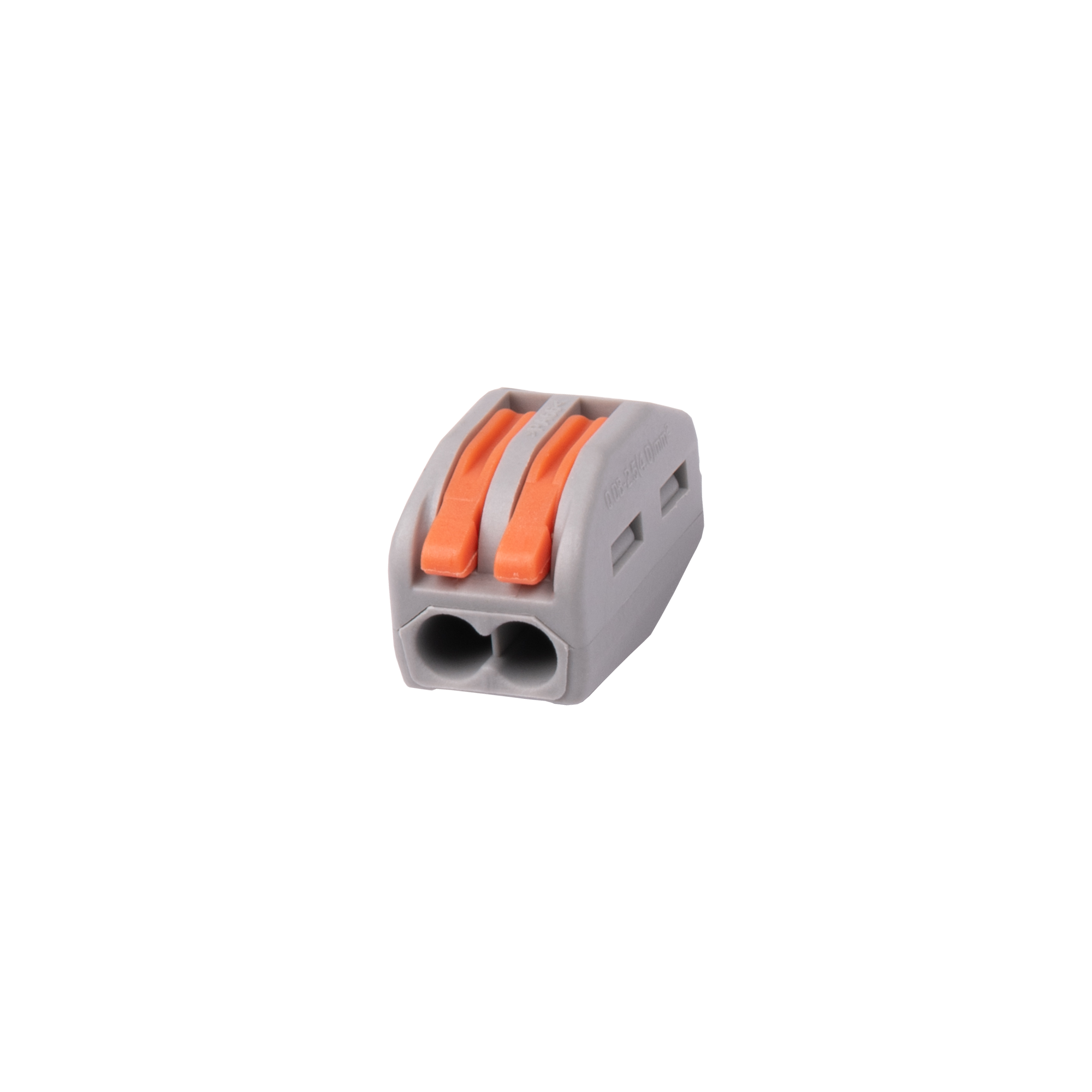 Клемма монтажная СМК PTC-2P 222-412 BL/10 450V 32A 0,08-2,5(4.0)mm2 / 10шт. / Jazzway