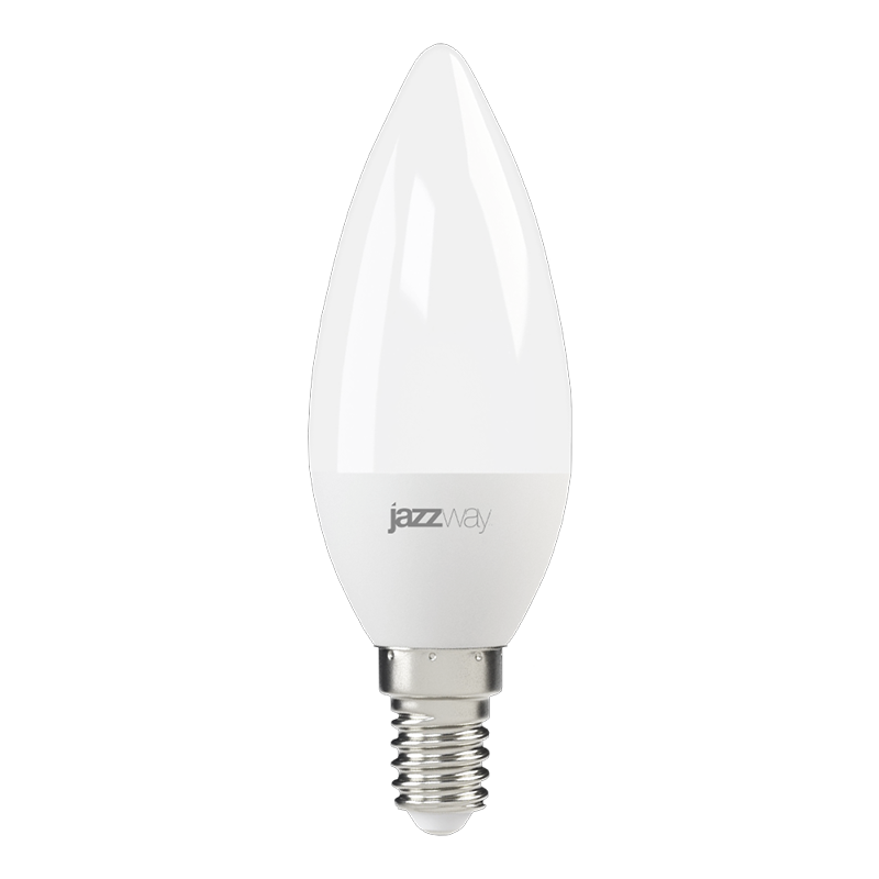 Лампа светодиодная PLED- SP C37 7w E14 5000K 230/50 Jazzway
