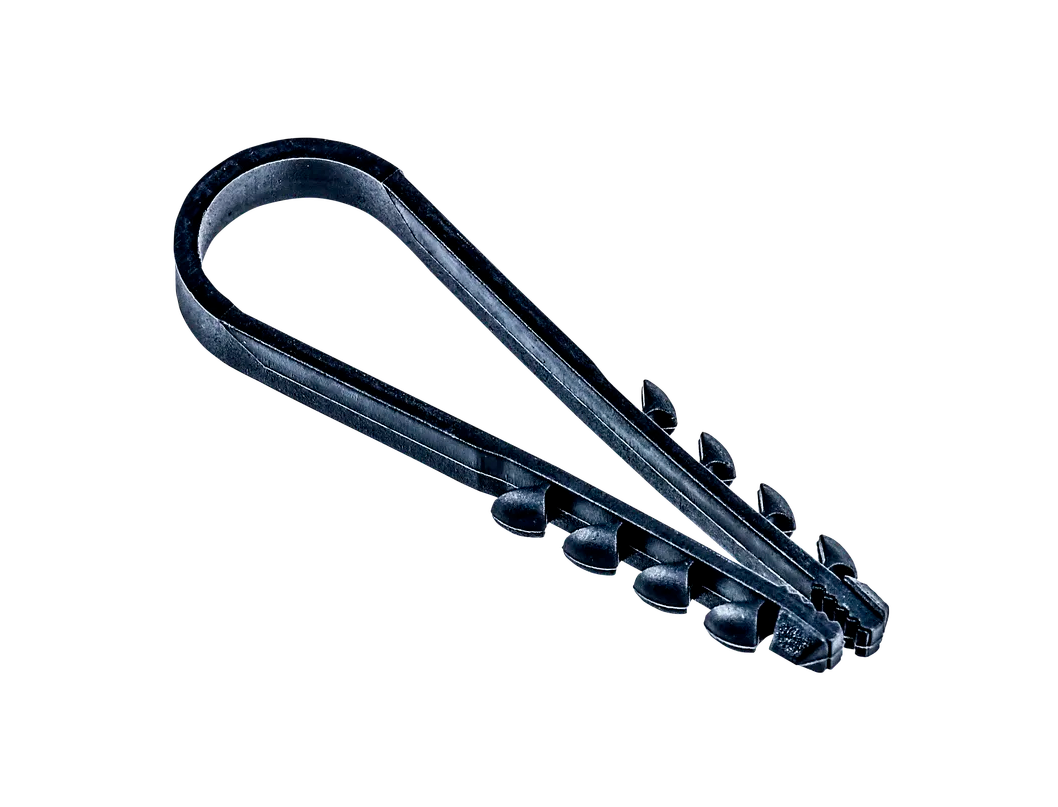 Дюбель-хомут PCD-R 19-25-65-100BL PA6.6 Jazzway (100 шт/уп)