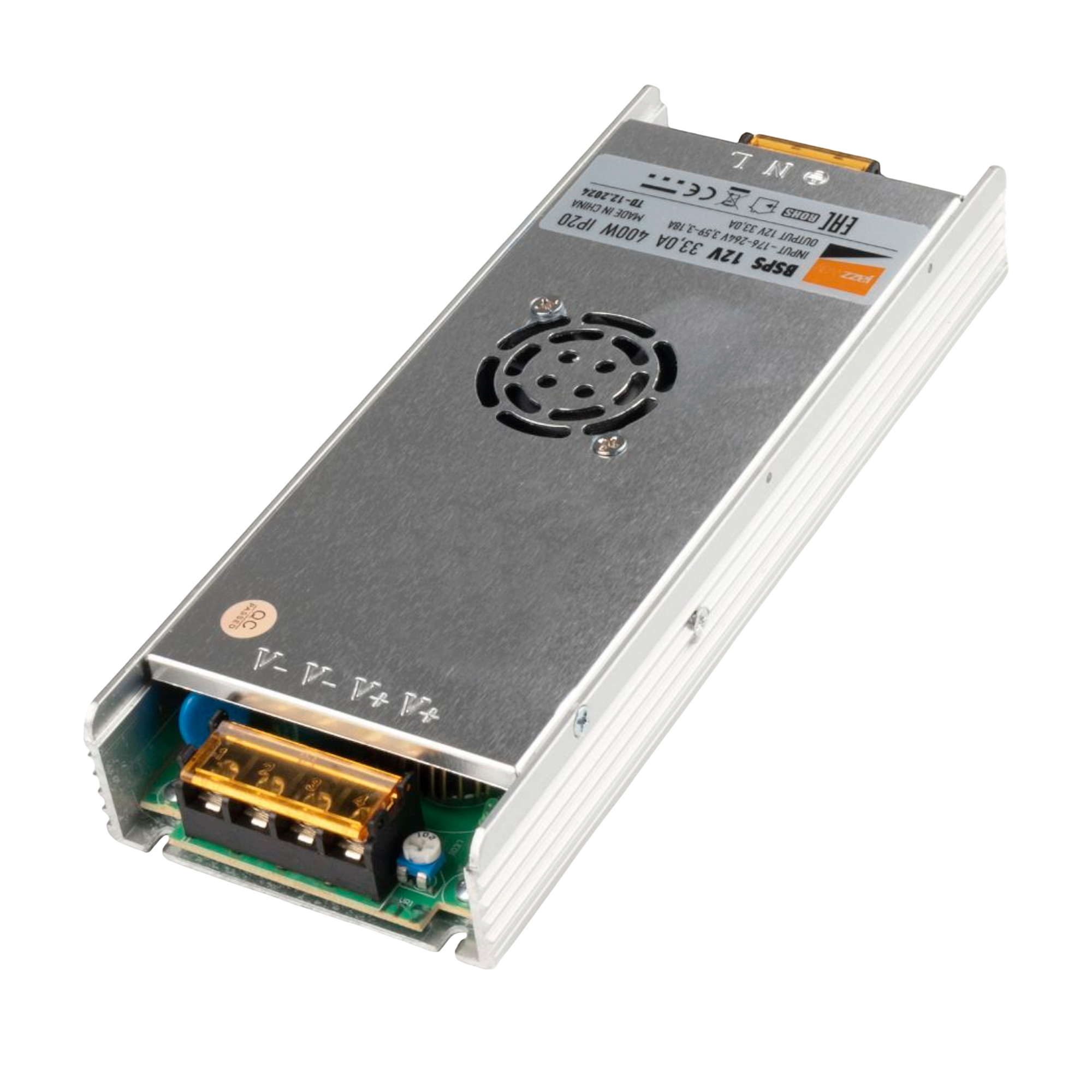 Блок питания IP20 для светодиодной ленты 12V