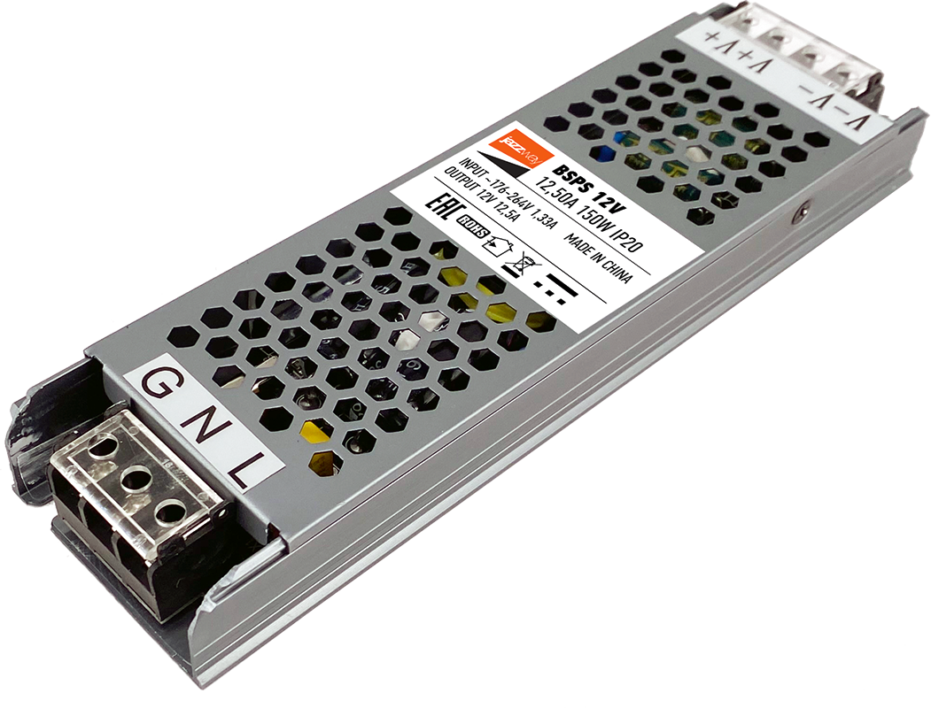 Блок питания IP67 для светодиодной ленты 12V