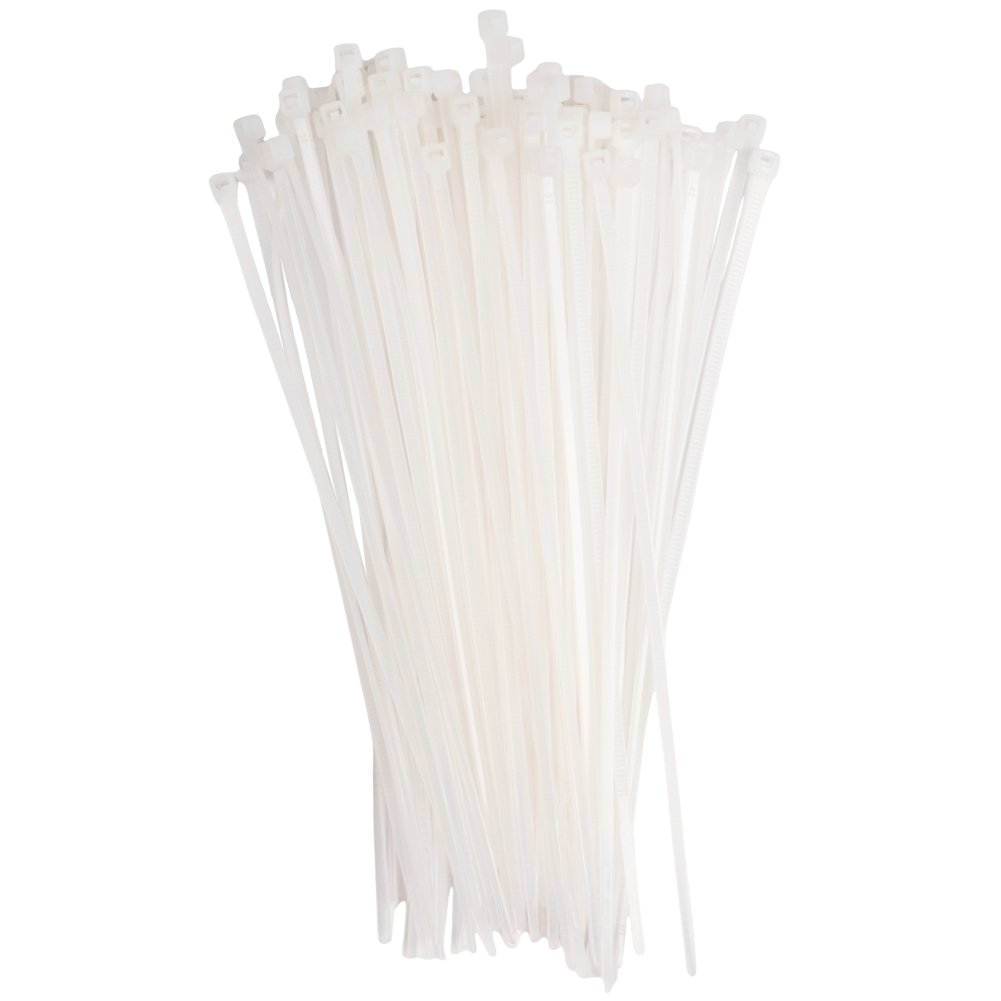 Кабельная стяжка PCT 2,5x150-100WH PA6.6 Jazzway (100 шт/уп)