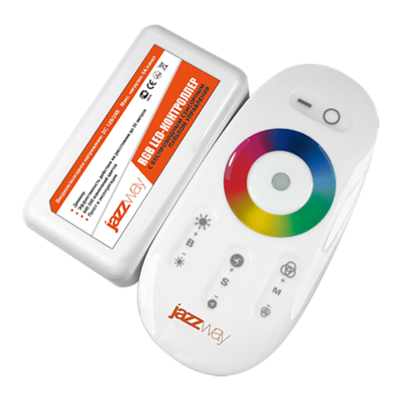 Контроллер для светодиодной ленты RGB PRC-4000RF WH