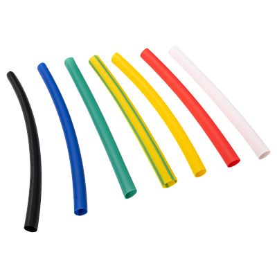 Набор термоусадочных трубок PTT 12/6-10-21 SET7 (ТУТнг 12/6) 7 цветов по 3 шт.  (21 шт/уп)