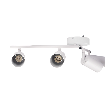 Светильник декоративный под лампу PCL 0504 4xGU10 WH 230V IP20