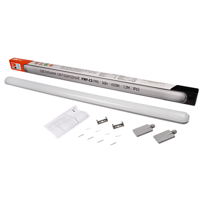 Светильник пылевлагозащищенный PWP-С5 PRO 1200 36w 6500K