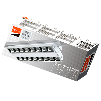 Трековый светильник светодиодный PTR 2260R 1F2S 60w 3000 K WH