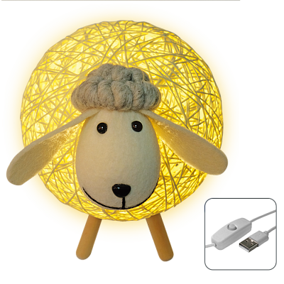 Светильник светодиодный настольный «Овечка» JS3-Lamb USB