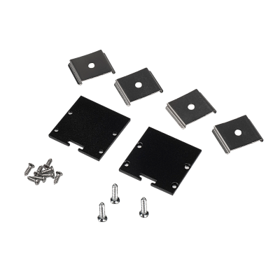 Комплект из анодированного накладного профиля PAL 5035-BLACK